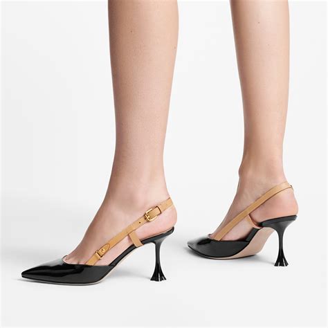 louis vuitton slingback pump